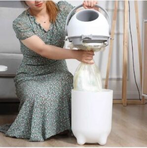 Lixeira Sistema Antiodor Para Fraldas Bebê Maxi