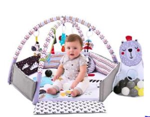 Tapete Interativo Bebe Bolinhas E Mobile