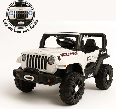 Carro Carrinho de Passeio Infantil Jipe Elétrico 12V