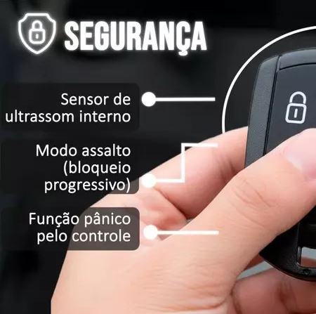Alarme Automotivo Pósitron EX 360 Exact Universal