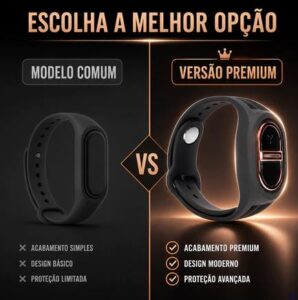 Pulseira Repelente Ultrassônica Portátil
