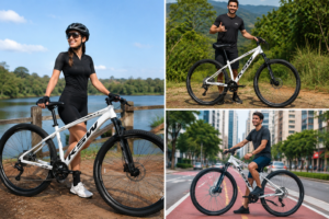 Bicicleta Alumínio Aro 29 KSW 24V Freio a Disco