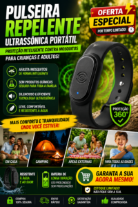 Pulseira Repelente