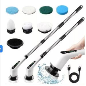 20 Produtos Escondidos Alta Conversão 7 Esfregão Escova De Limpeza Vassoura Elétrica Mop Multiuso Canto Friso Banheiro Piso