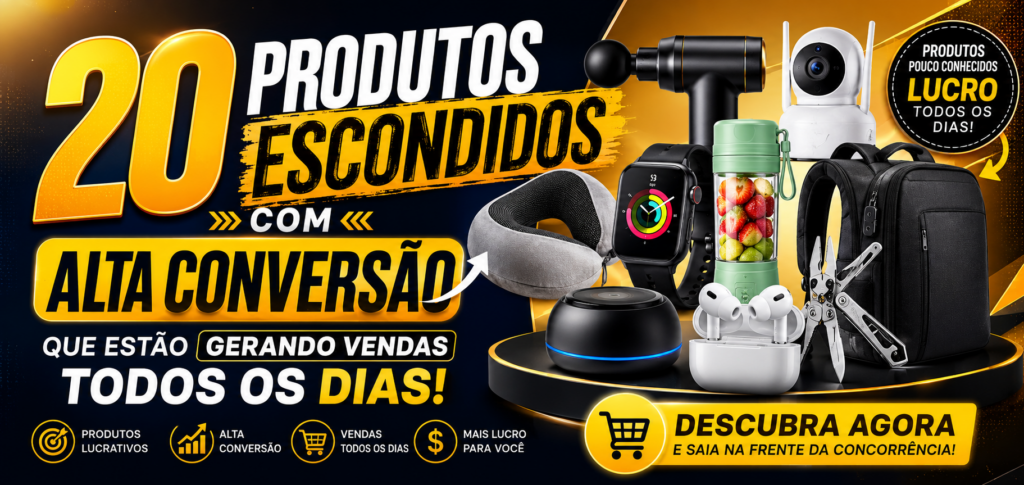 20 Produtos Escondidos Alta Conversão 1 20 Produtos Escondidos com Alta Conversão